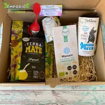 Caja Box Para Regalo Emporio Orgánico Verde